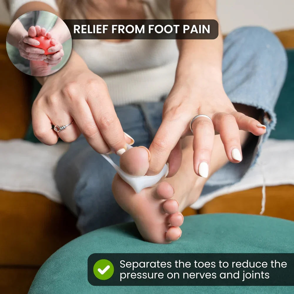 HF Big Toe Separator – For Daily Comfort & Gentle Toe Separation
