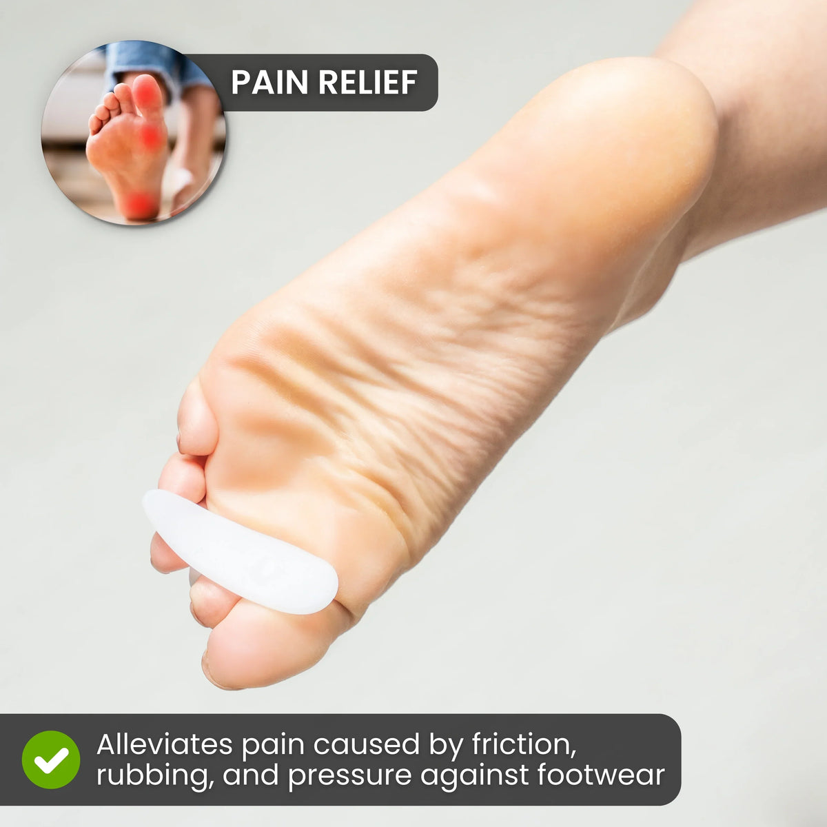HF Hammer Toe Gel Pad – For Everyday Comfort & Protection